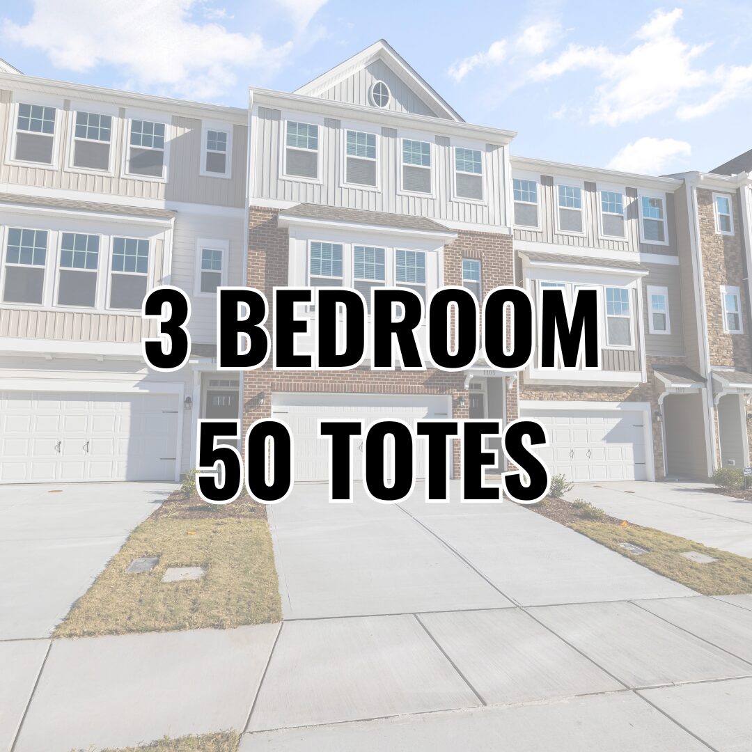 3 Bedroom moving [BOX] rental package