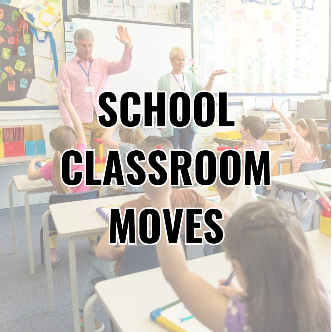 Teacher and classroom moving [BOX] packages