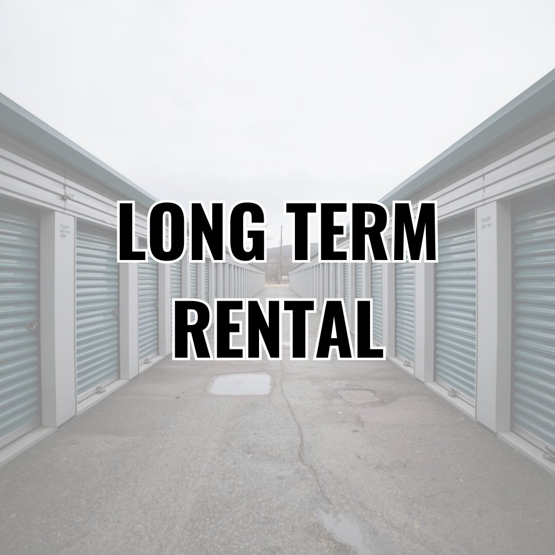 Long-term [BOX] rentals for storage