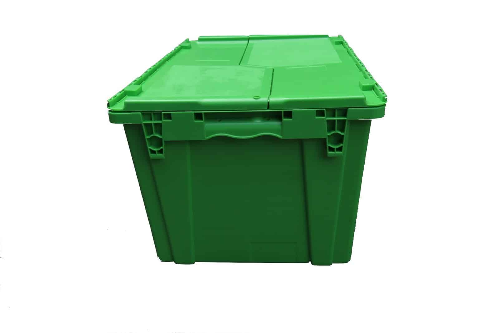 Reusable plastic moving [BOX] with lid
